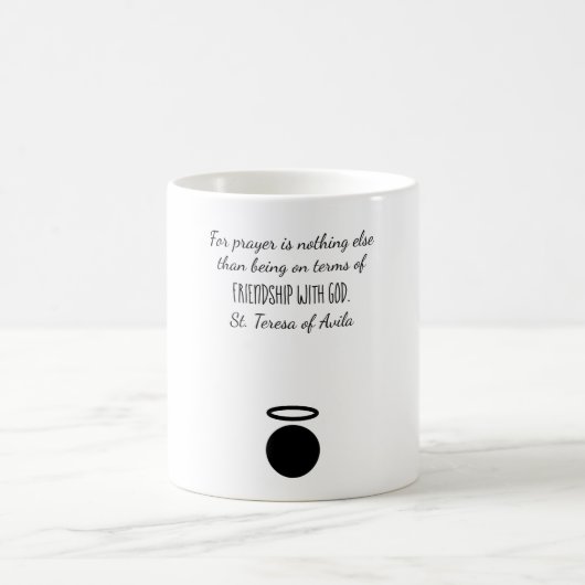 St. Teresa von Avila Quote Tasse (Mittel)