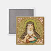 St. Teresa von Avila (SNV 27) Magnet (Vorderseite/Rückseite)