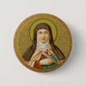 St. Teresa von Avila (SNV 27) Runde Button (Vorderseite)