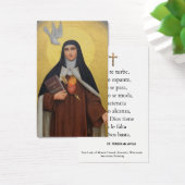 St. Teresa von Avila Spanisches Gebet Katholische (Schreibtisch)