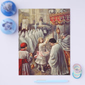 St. Teresa wirft Blume zum gesegneten Sakrament Flyer (Einzeln)