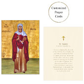 St. Thekla Orthodoxe Christliche Gebetskarte Platzkarte