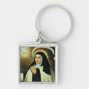 St Theresa von Avila 1570 Schlüsselanhänger