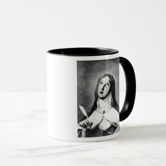 St Theresa von Avila Tasse (VorderseiteRechts)