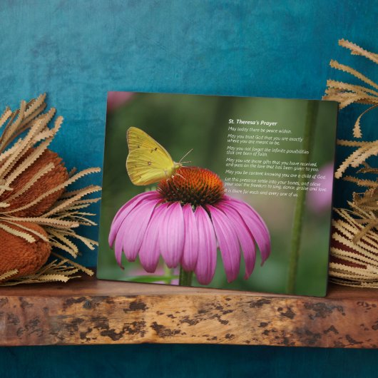 St Theresa's Prayer - Plakat Fotoplatte (Seite)