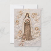 St. Therese 5 Day Novena Prayer Catholic (Vorderseite)