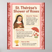 St. Therese All Saints Party Katholisches Spielzei Poster (Vorne)