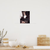 St. Therese auf Gebet und Opferung. Poster (Küche)