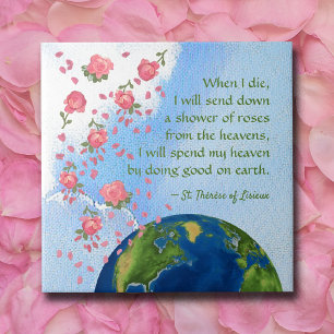St. Therese (BJE 01; Amerika) Fliese