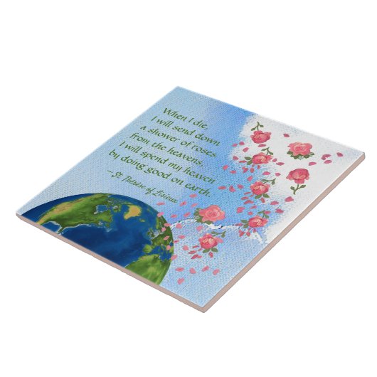 St. Therese (BJE 01; Europa/Afrika) Fliese (Seite)