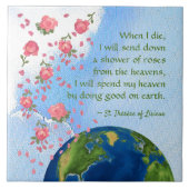 St. Therese (BJE 01; Nord- und Südamerika) Fliese (Vorderseite)