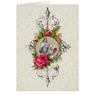 St. Therese Child Jesus Rose Religiöses Gebet