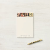 St. Therese das kleine Blumen-Rosen-Kruzifix Post-it Klebezettel (Auf Schreibtisch)