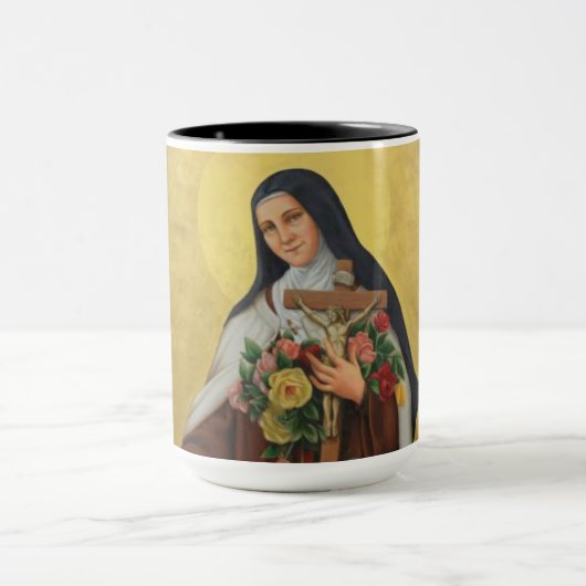 St. Therese des Carmelite Heiligen Kinderjesuss Tasse (Zentrum)