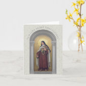 St. Therese des Kindes Jesus Karte (Gelbe Blume)