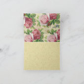 St. Therese die kleine Blume mit rosa Rosen Karte (Innenseite)