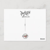 St. Therese die kleine Blume Rosenrosen Postkarte (Rückseite)