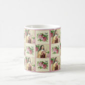 St. Therese die kleinen Rosen der Blume w/red Kaffeetasse (Mittel)