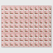 St. Therese die wenig Rosenherzen der Blume w/red Geschenkpapier (Flach)