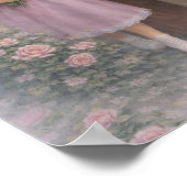 St. Therese führt Kinder Rosen Katholisch Poster (Ecke)