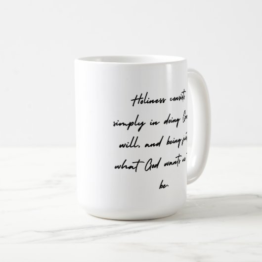 St. Thérèse Holiness - Tasse (VorderseiteRechts)