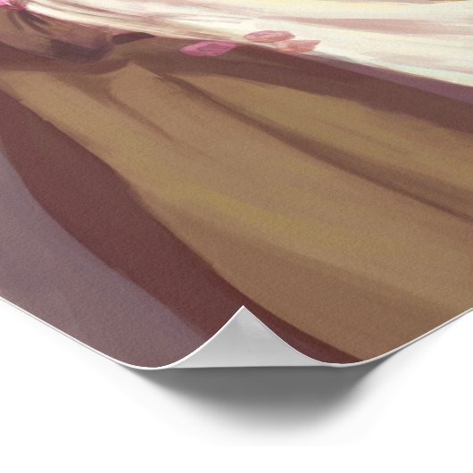 St. Thérèse im Himmel Poster (Ecke)