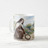 St. Therese im Klostergarten Kaffeetasse (Vorderseite Links)