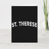St. Therese  Karte (Vorderseite)