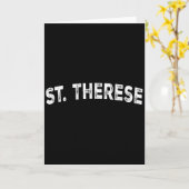St. Therese  Karte (Gelbe Blume)