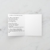 St. Therese katholische Carmelite Nun religiös Karte (Innenseite)