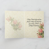 St.-Therese-Kommunion-Karte Karte (Innenseite)