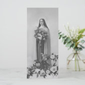 St. Therese Lisieux Grußkarte Karte (Stehend Vorderseite)