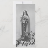 St. Therese Lisieux Grußkarte Karte (Vorderseite)