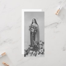 St. Therese Lisieux Grußkarte