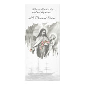 St. Therese Lisieux Katholische Beerdigungskarte Werbekarte (Vorne)