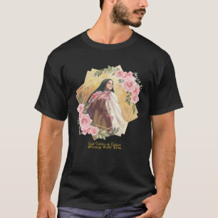 St Therese Lisieux Katholische Heilige Inspiration T-Shirt