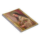 St. Therese mit Rosen u. Kruzifix Notizblock (Rechte Seite)