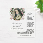 St. Therese of Lisieux Gebet Beileid Beerdigung (Schreibtisch)