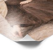 St. Therese of Lisieux "Little Way"  Fotodruck (Ecke)