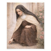 St. Therese of Lisieux "Little Way"  Fotodruck (Vorne)