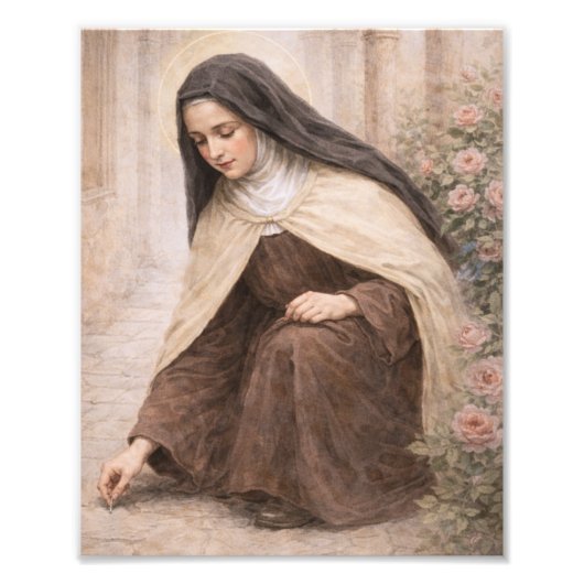 St. Therese of Lisieux "Little Way"  Fotodruck (Vorne)