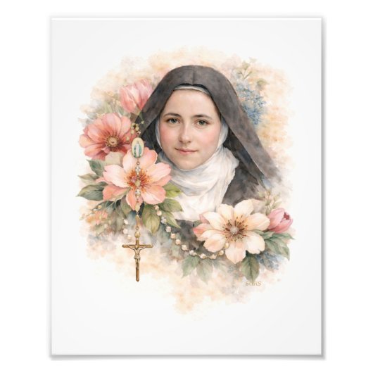 St. Therese of Lisieux "Little Way"  Fotodruck (Vorne)
