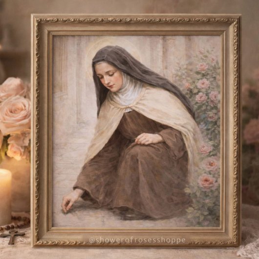 St. Therese of Lisieux "Little Way"  Fotodruck