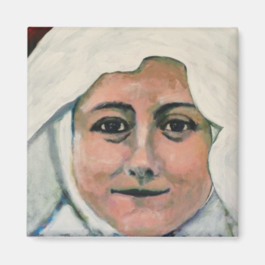 St. Thérèse of Lisieux Magnete Magnet (Vorne)