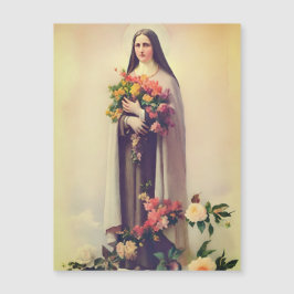 St. Therese of Lisieux magnetische heilige Karte