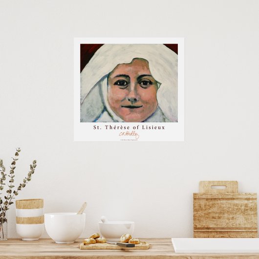 St. Thérèse of Lisieux Poster (Küche)