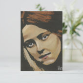 St. Therese of Lisieux Prayer Card Dankeskarte (Stehend Vorderseite)