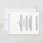 St. Therese of Lisieux Prayer Card Dankeskarte (Rückseite)