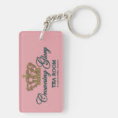 St. Therese of Lisieux Schlüsselkette Schlüsselanhänger (Rückseite)