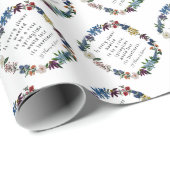 St Thèrése of Lisieux Wrapping Paper Geschenkpapier (Rolleneckpunkt)